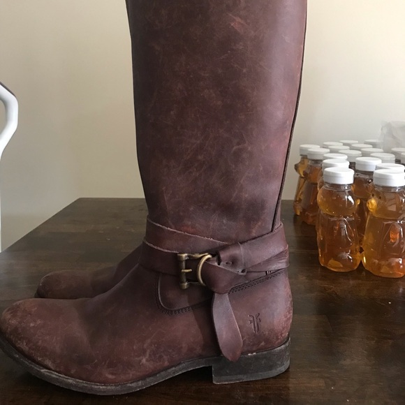 Frye Shoes - Frye Melissa buckle boots